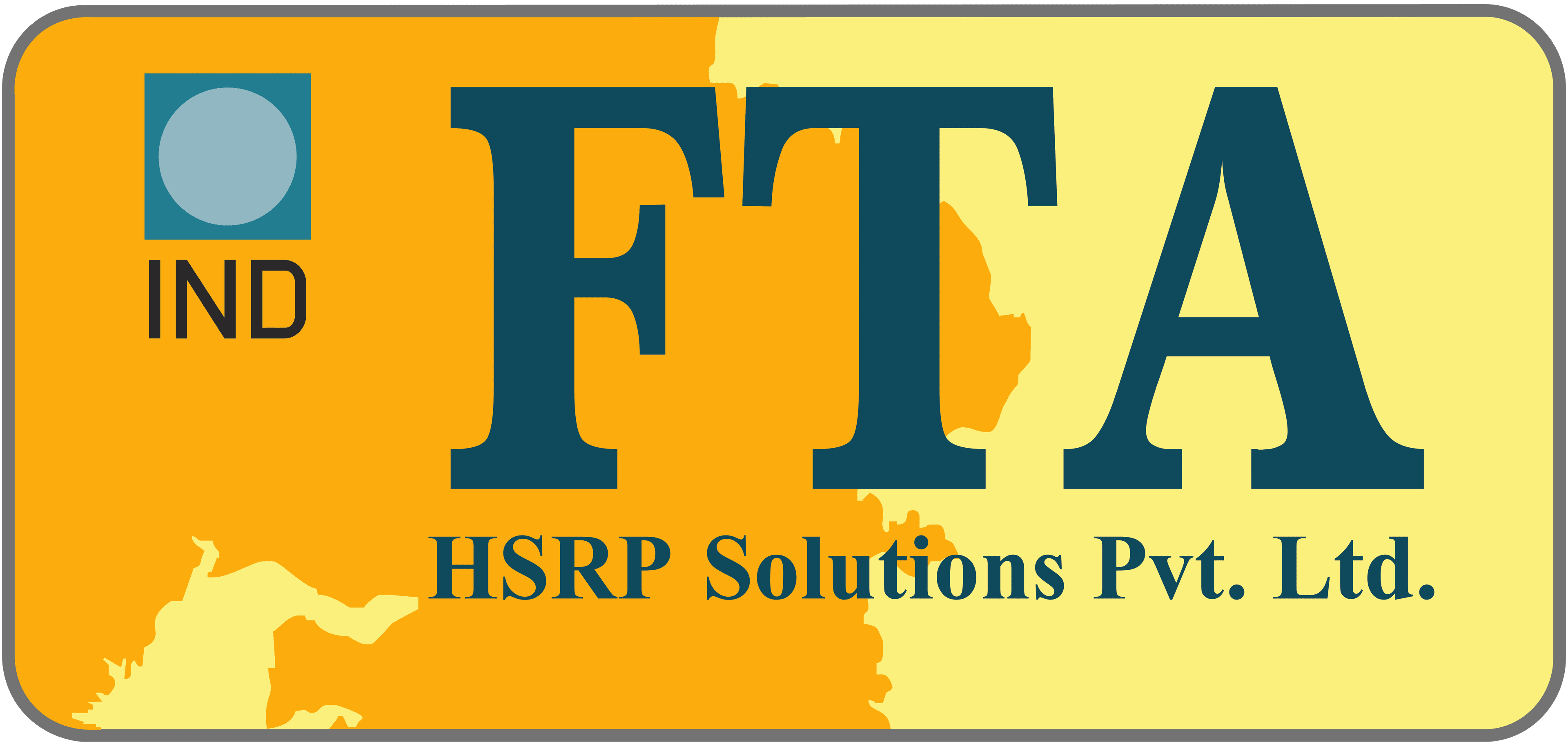FTA HSRP Number plate